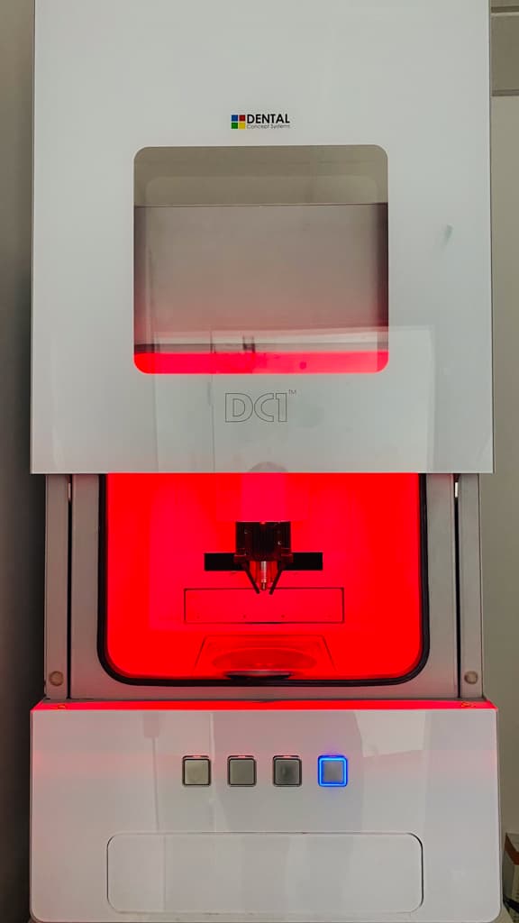 CAD/CAM Arbeit im Labor